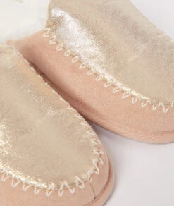 Elegante Glitzer Hausschuhe mit weichem Kunstfell-Futter -Etam Verkäufe 653795781 b