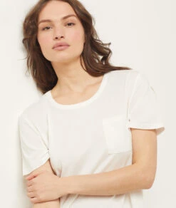 Klassisches Damen Nachthemd in Weiß – Weiche Baumwolle für erholsamen Schlaf 8 Klassisches Damen Nachthemd in Weiß – Weiche Baumwolle für erholsamen Schlaf -Etam Verkäufe 653797401 b