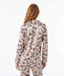 Grace Pyjamahemd mit Floral-Print - Edle Satin Nachtwäsche in Ecru 6 Grace Pyjamahemd mit Floral-Print - Edle Satin Nachtwäsche in Ecru -Etam Verkäufe 653798090 a