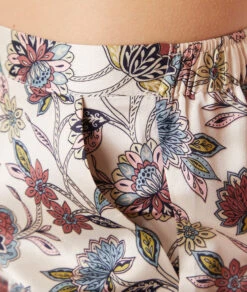 Grace Satin-Pyjamahose mit floralem Print 8 Grace Satin-Pyjamahose mit floralem Print -Etam Verkäufe 653798190 b