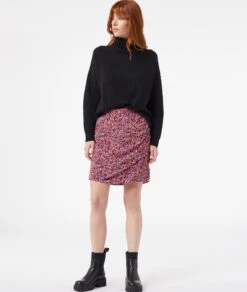 Wickelrock Mit Blumenmuster ROSA 9 Wickelrock Mit Blumenmuster ROSA -Etam Verkäufe 653801368 c