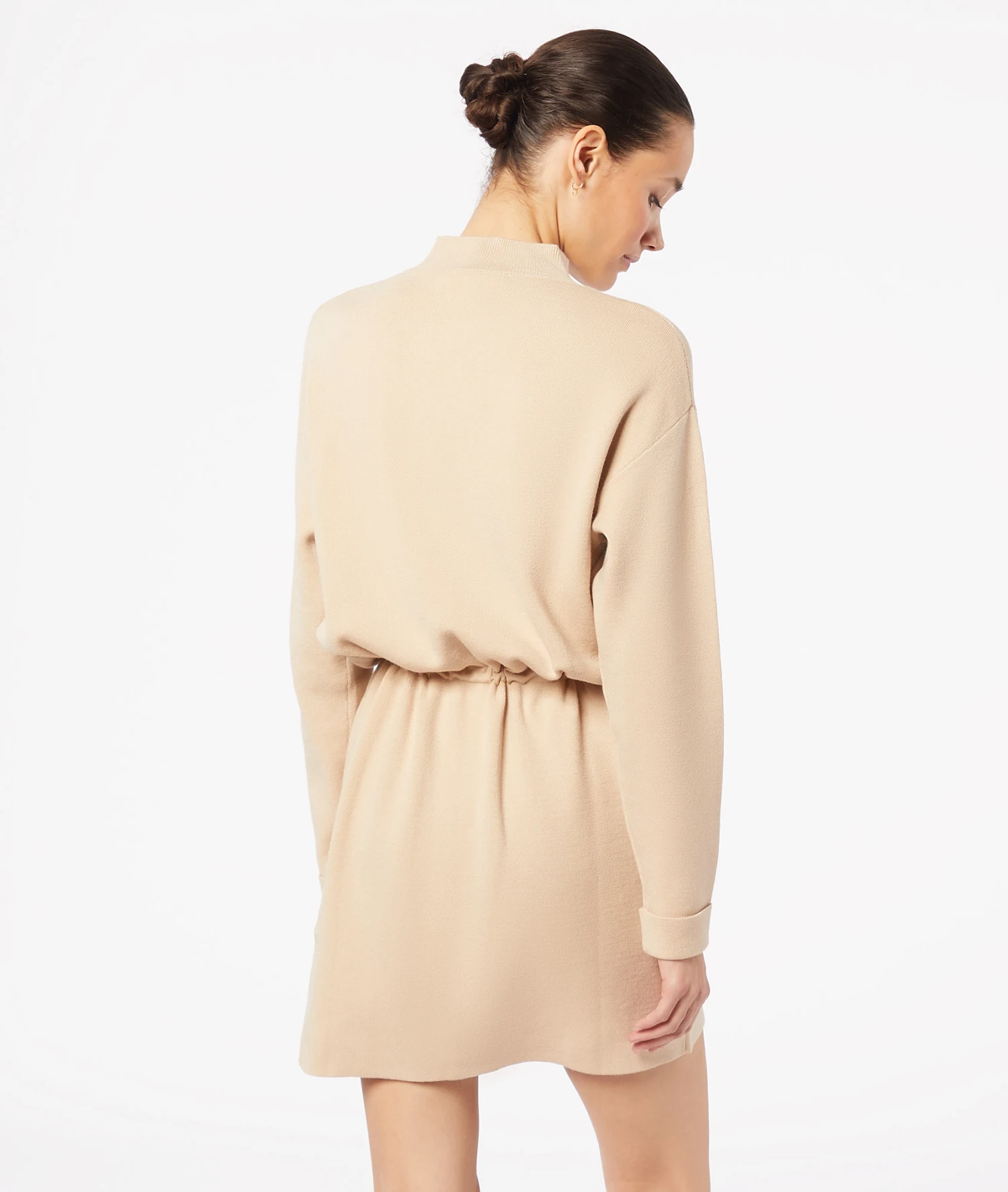 Pulloverkleid Aus Strick Mit Kordel In Der Taille DUNE 2 Pulloverkleid Aus Strick Mit Kordel In Der Taille DUNE – Bild 2