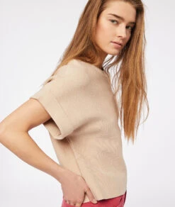 Pullover Aus Strick Mit Kurzen Ärmeln DUNE