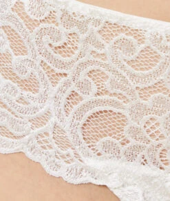 Elegante Damen Shorty aus floraler Spitze in Ecru -Etam Verkäufe 653816780 b