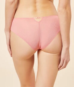 Eleganter Hipster aus besticktem Tüll - Floral & Verspielt in Rosa -Etam Verkäufe 653820571 c