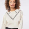 Sweatshirt Aus Mischbaumwolle BEIGE 11 Sweatshirt Aus Mischbaumwolle BEIGE -Etam Verkäufe 653825883 x