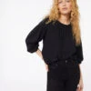 Bluse Mit Gestickten Details SCHWARZ 11 Bluse Mit Gestickten Details SCHWARZ -Etam Verkäufe 653828605 x
