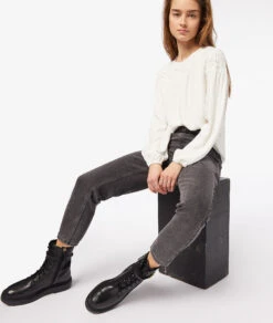 Bluse Mit Gestickten Details ECRU -Etam Verkäufe 653828680 6