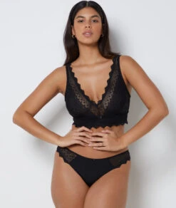 BH N.8 - Der Bügelloser Triangel SCHWARZ -Etam Verkäufe 653834305 6