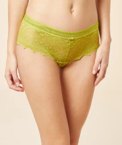 Damen Spitzen Shorty - Elegante Grafische Spitze & Nachhaltig