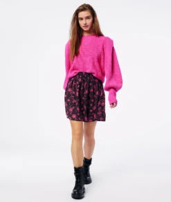 Ausgestellter Rock Mit Print SCHWARZ -Etam Verkäufe 653839716 6