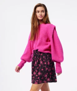 Ausgestellter Rock Mit Print SCHWARZ -Etam Verkäufe 653839716 c