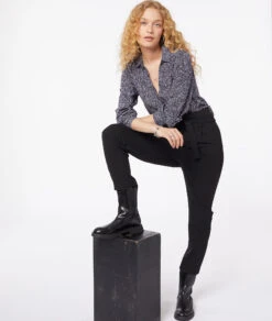 Hemdbluse Mit Print BLAU -Etam Verkäufe 653848022 6