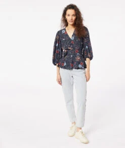 Wickelbluse MARINEBLAU -Etam Verkäufe 653849237 6