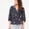 Wickelbluse MARINEBLAU -Etam Verkäufe 653849237 x