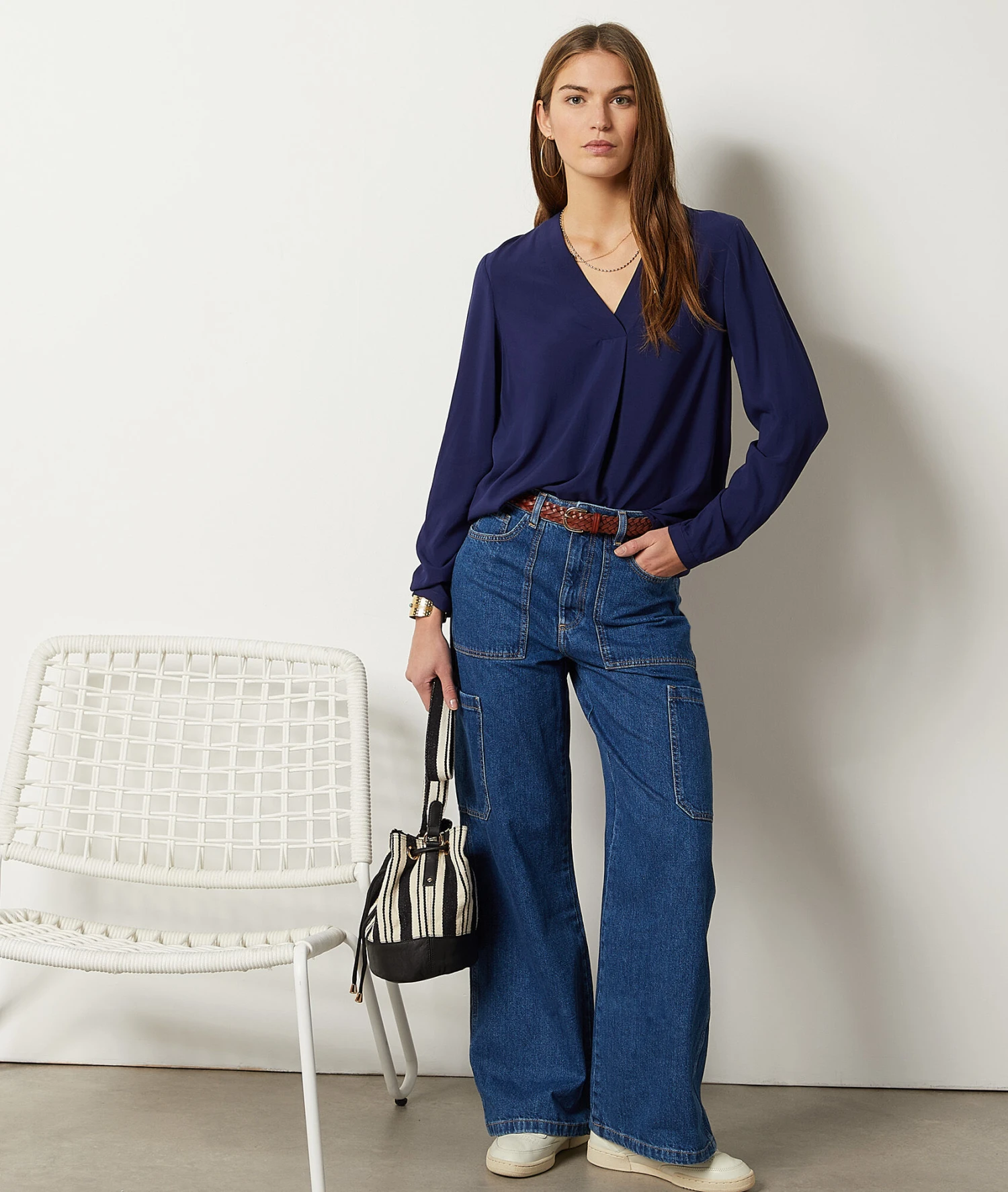 Tasche Mit Schulterriemen SCHWARZ 3 Tasche Mit Schulterriemen SCHWARZ – Bild 3