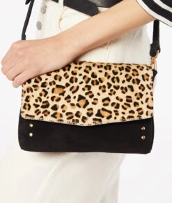 Schultertasche Aus Leder ECRU