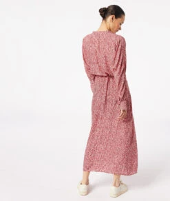 Langes Kleid Mit Schimmernden Details ZIEGEL -Etam Verkäufe 653873869 a