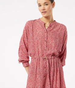 Langes Kleid Mit Schimmernden Details ZIEGEL -Etam Verkäufe 653873869 c