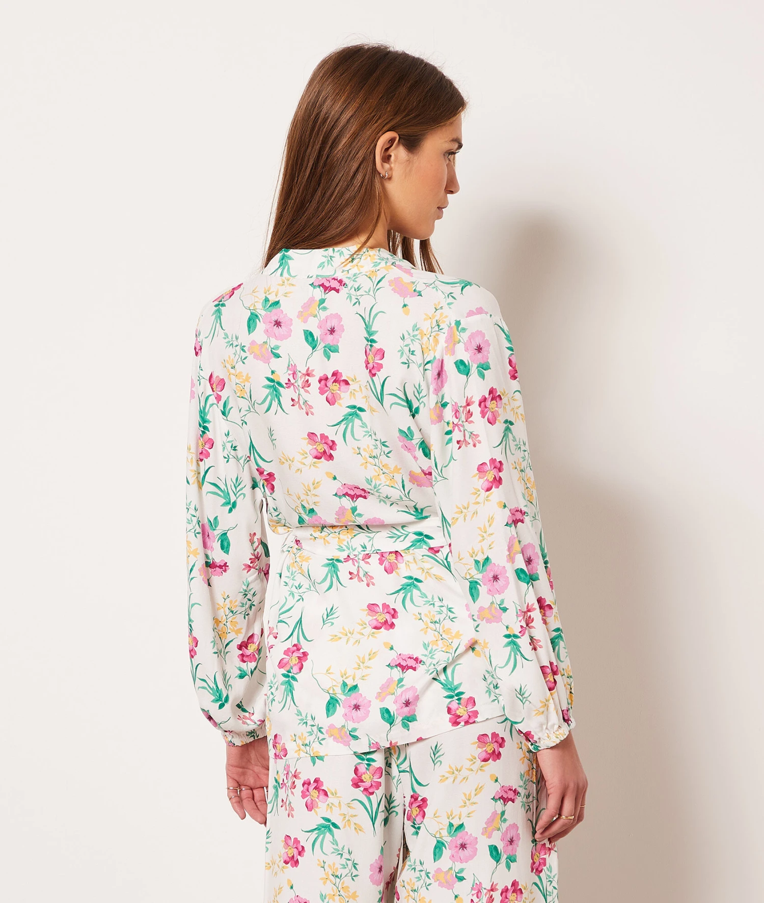 Kurzes Nachthemd Mit Floralem Print MEHRFARBIG 2 Kurzes Nachthemd Mit Floralem Print MEHRFARBIG – Bild 2