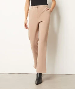 Gerade Geschnittene Hose BEIGE