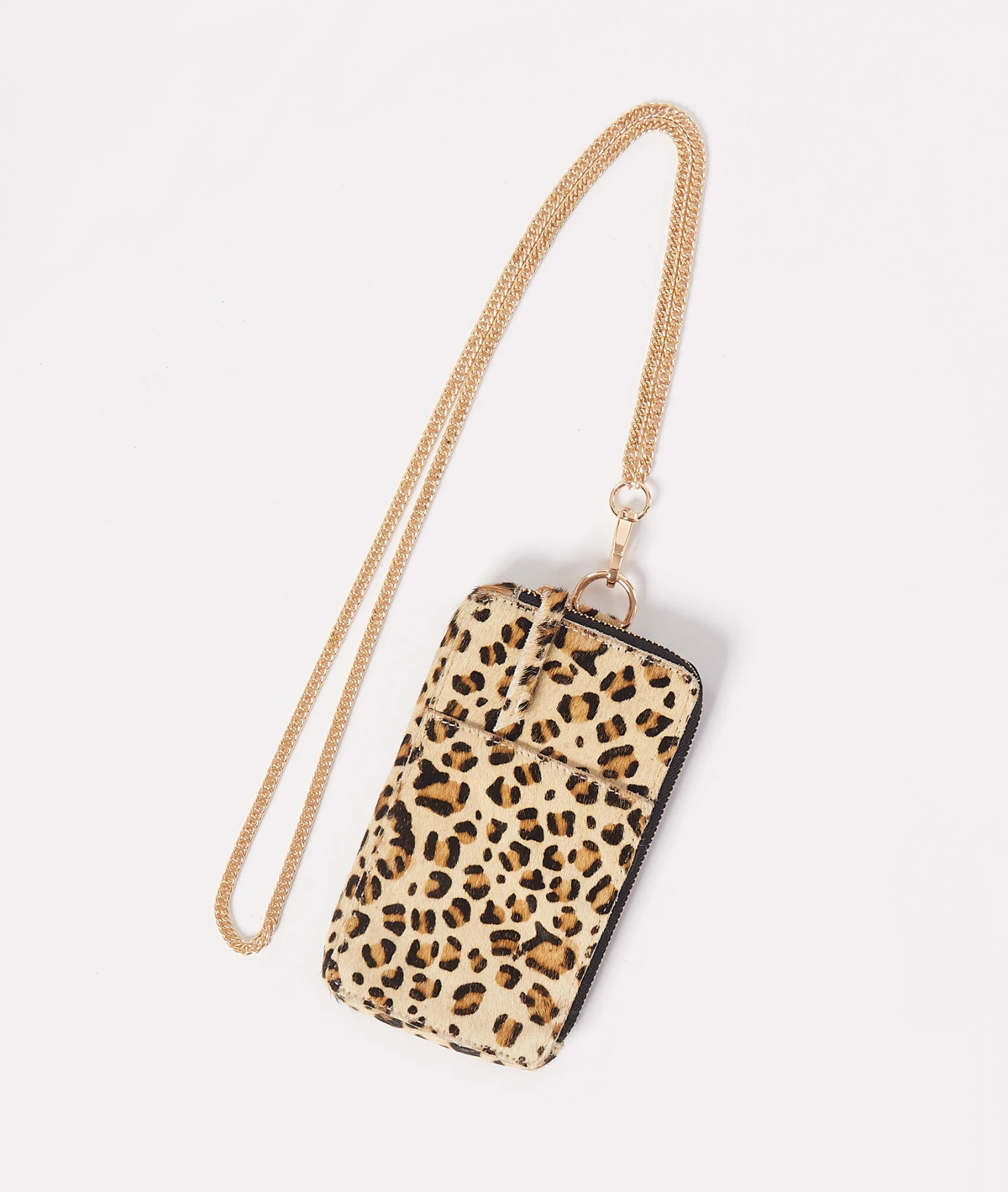 Handytasche Aus Leder ECRU 2 Handytasche Aus Leder ECRU – Bild 2