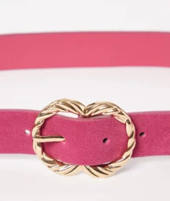 Gürtel Aus Leder BONBONROSA -Etam Verkäufe 653902071 b