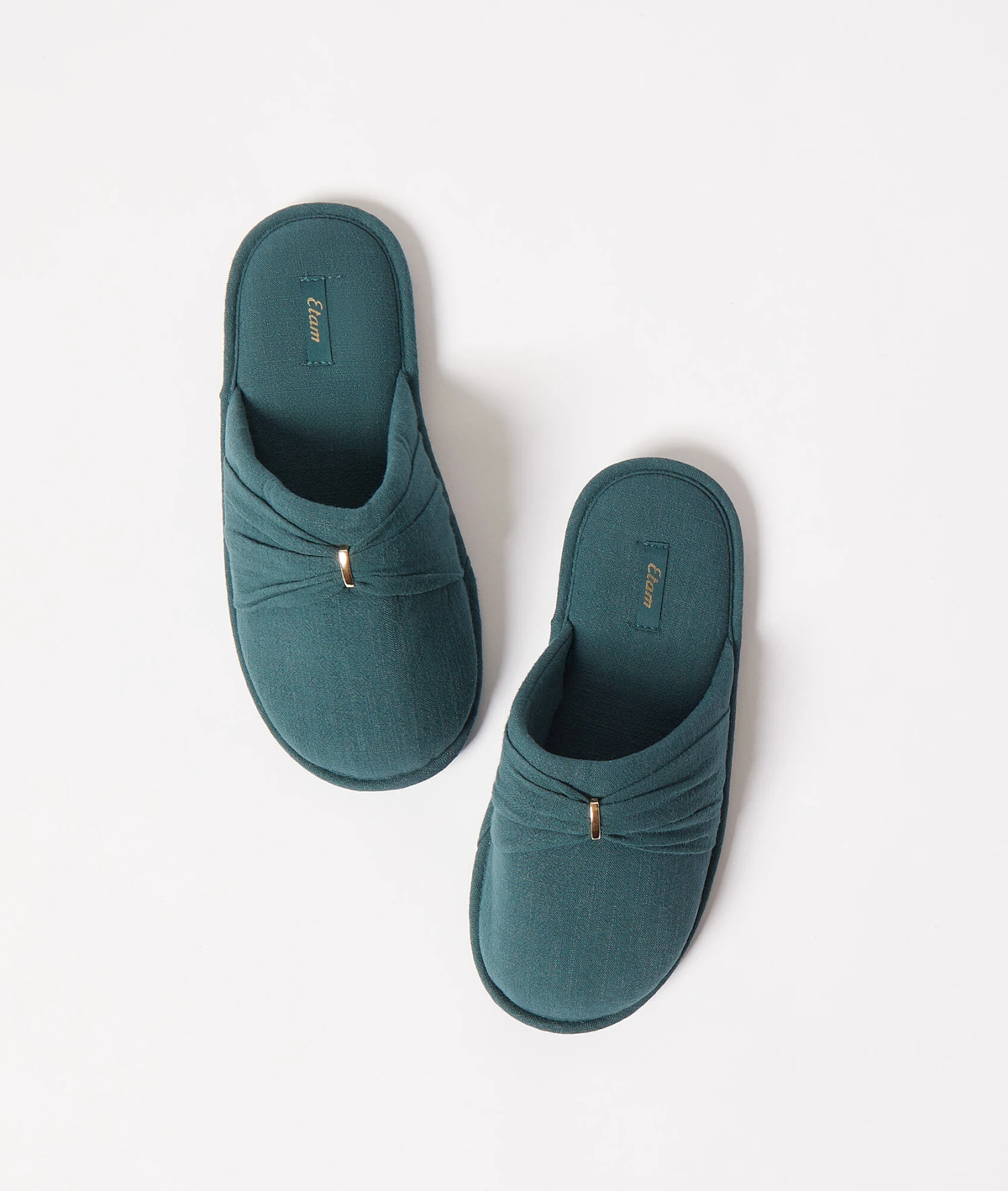 Soft Blue Comfort Mules - Cozy Indoor House Slippers 2 Soft Blue Comfort Mules - Cozy Indoor House Slippers – Bild 2