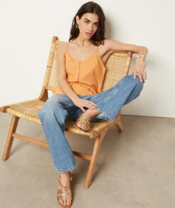 Elegant Gold Braided Leather Sandals for Women - Stylish Summer Comfort 9 Elegant Gold Braided Leather Sandals for Women - Stylish Summer Comfort -Etam Verkäufe 653905997 c