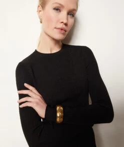 Kleid Aus Gripptem Strick SCHWARZ -Etam Verkäufe 653910905 b