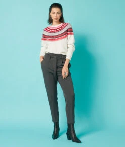 Hose Im Karottenschnitt ANTHRAZIT