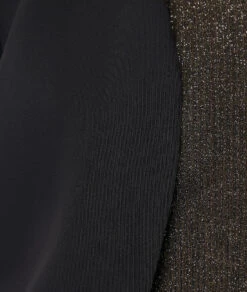 Kurze Blazerjacke Schwarz mit Satin-Akzenten - Eleganter Bolero -Etam Verkäufe 653934605 b