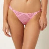 Romantic Candy Pink Embroidered Tulle Panty 11 Romantic Candy Pink Embroidered Tulle Panty -Etam Verkäufe 653935671 6