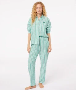 Gestreiftes Leinen-Pyjamahemd für Damen – Nachhaltig & Atmungsaktiv 7 Gestreiftes Leinen-Pyjamahemd für Damen – Nachhaltig & Atmungsaktiv -Etam Verkäufe 653939646 6