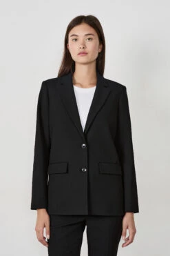 Blazerjacke SCHWARZ