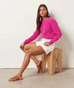 Pullover Aus Strick FUCHSIA -Etam Verkäufe 653961709 6