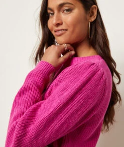 Pullover Aus Strick FUCHSIA -Etam Verkäufe 653961709 b