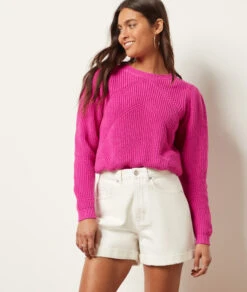 Pullover Aus Strick FUCHSIA -Etam Verkäufe 653961709 c