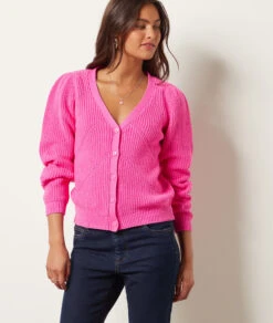 Weste Aus Strick ROSA -Etam Verkäufe 653963771 c