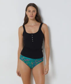 Etam Menstruationspanty Blaugrün - Mittlerer Fluss & Nachhaltig