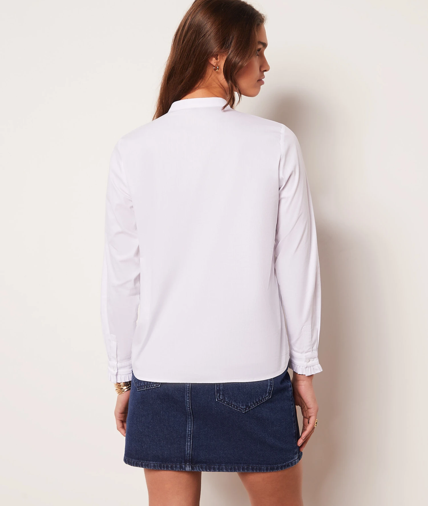 Hemd Mit Langen Ärmeln WEISS 2 Hemd Mit Langen Ärmeln WEISS – Bild 2