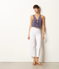 Tala Top Mit Cut-outs BLAUGRAU -Etam Verkäufe 653979121 6