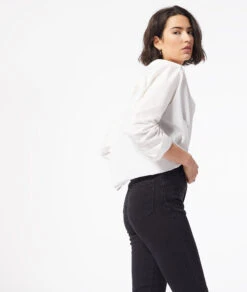 Ausgestellte Jeans Mit Hoher Taille SCHWARZ -Etam Verkäufe 653981005 c