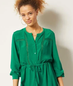 Geknöpftes Kleid SEEGRÜN -Etam Verkäufe 653983940 c