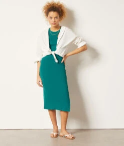 Asymmetrisches Kleid SMARAGD -Etam Verkäufe 653985143 6