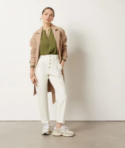 Jeans Im Karottenschnitt ECRU 7 Jeans Im Karottenschnitt ECRU -Etam Verkäufe 653985380 x