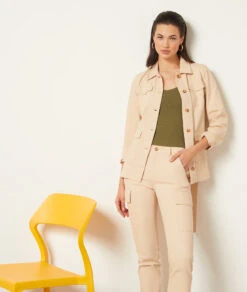 Gerade Geschnittene Hose BEIGE -Etam Verkäufe 653986283 6