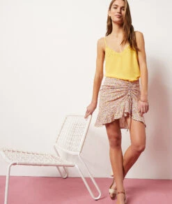 Caraco Mit Gestickten Details GELB -Etam Verkäufe 653988954 6