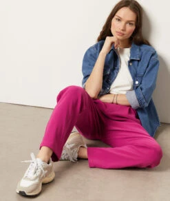 Hose Im Zigarettenschnitt FUCHSIA -Etam Verkäufe 653989372 c