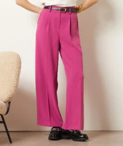Hose Mit Weitem Schnitt FUCHSIA -Etam Verkäufe 653990572 6